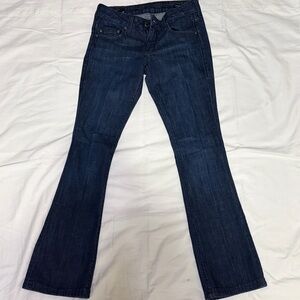 William Rast Dark Blue Flare Jeans